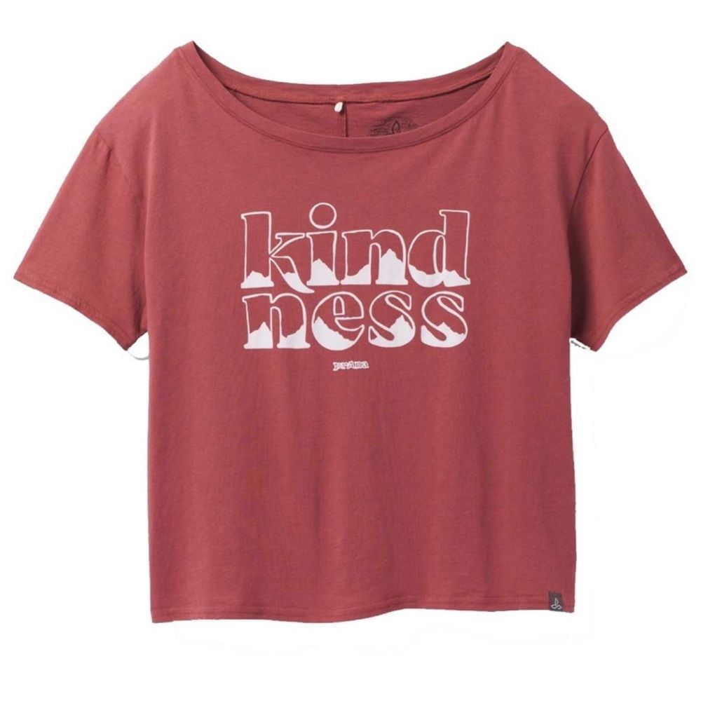 Prana "Kindness" Short Sleeve Tee in Dusty Rose